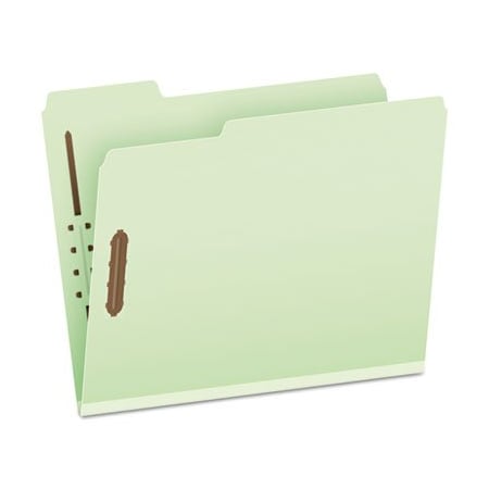 Tops Business Forms Pendaflex, HEAVY-DUTY PRESSBOARD FOLDERS W/ EMBOSSED FASTENERS, LETTER SIZE, GREEN, 25PK 17178